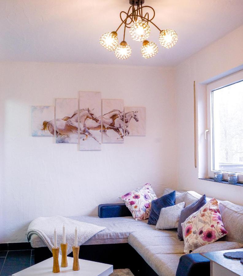 Münstermaifeld Moderne Ferienwohnung Black Beauty Auf Idyllischem Reiterhof Naehe Burg Eltz מראה חיצוני תמונה